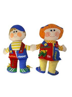 1983 Playskool Dress Up Dolls Bessy Dapper Dan Set